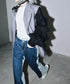Bicolor Denim Pants